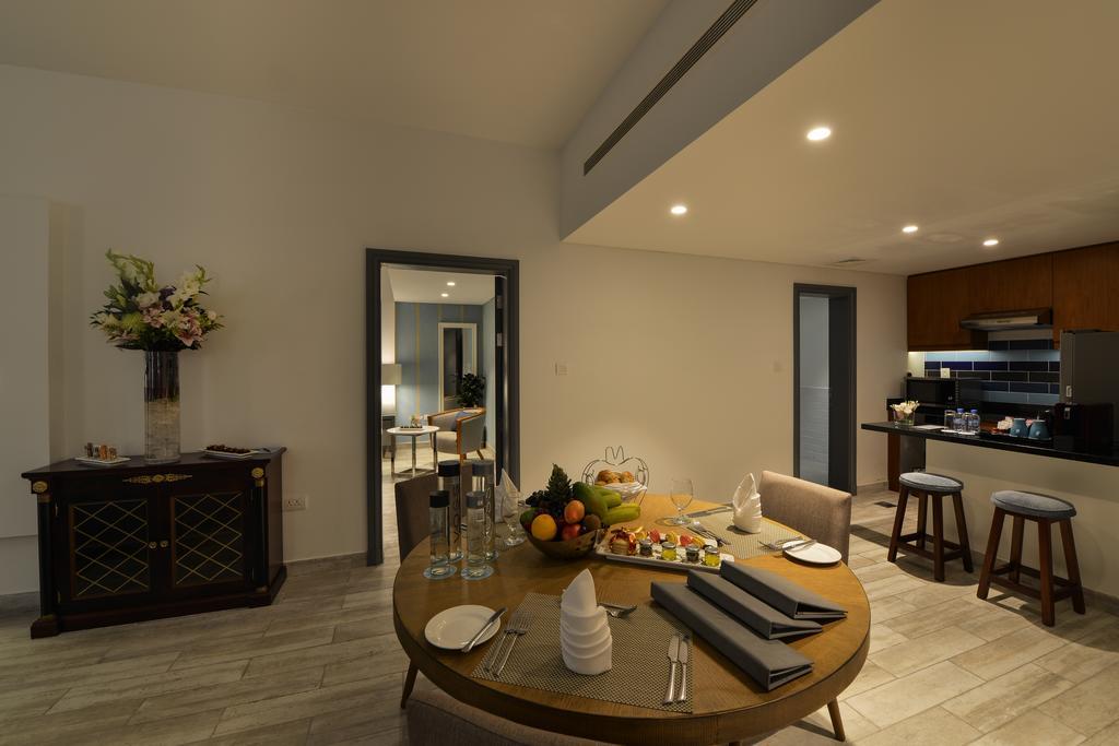 Sealine Beach, A Murwab Resort 메사이드 외부 사진 A 3D rendering of a dining room